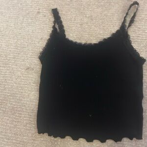Target black lace cami Siza S